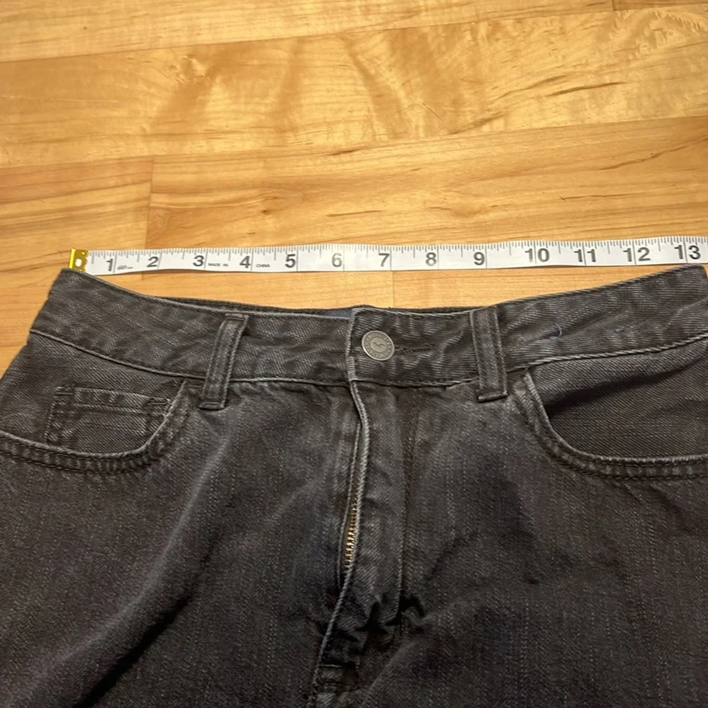 Hollister Black Ultra High-Rise Jean Skirt - size 27